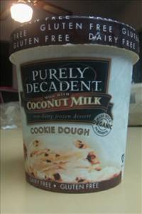 Turtle Mountain Purely Decadent Dairy Free Frozen Dessert - Cookie Dough made with Coconut Milk (Gluten Free)