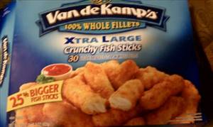 Van de Kamp's Xtra Large Crunchy Fish Sticks
