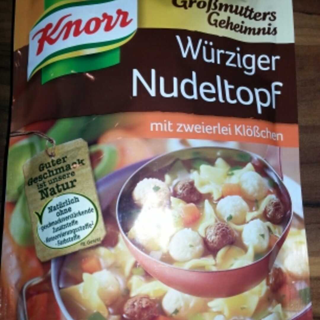 Knorr Großmutters Geheimnis Würziger Nudeltopf