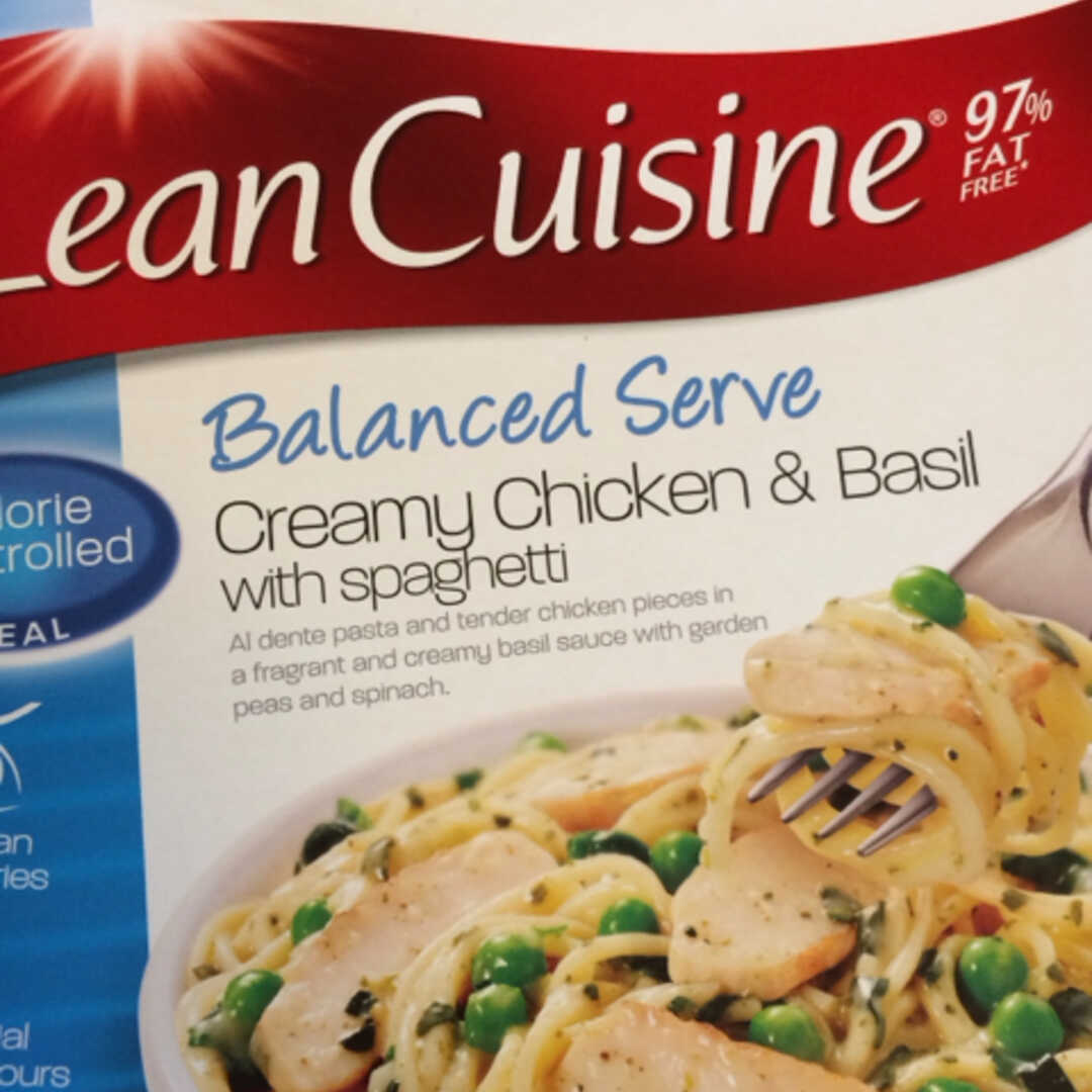 Lean Cuisine Balanced Serve Creamy Chicken & Basil with Spaghetti