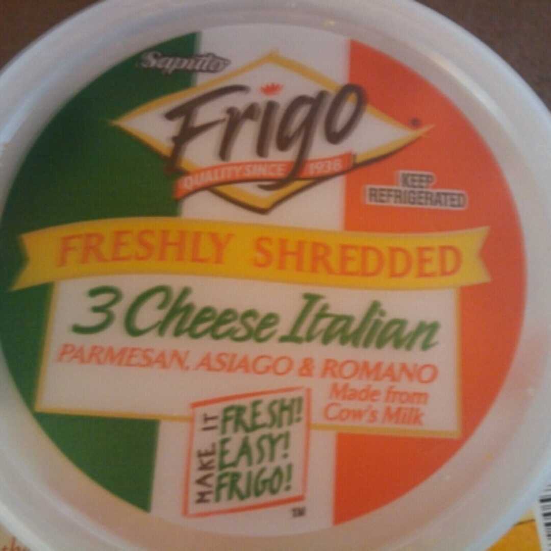 Frigo Freshly Shredded 3 Cheese Italian (Parmesan, Asiago & Romano)