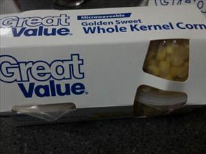 Great Value Microwaveable Golden Whole Kernel Corn