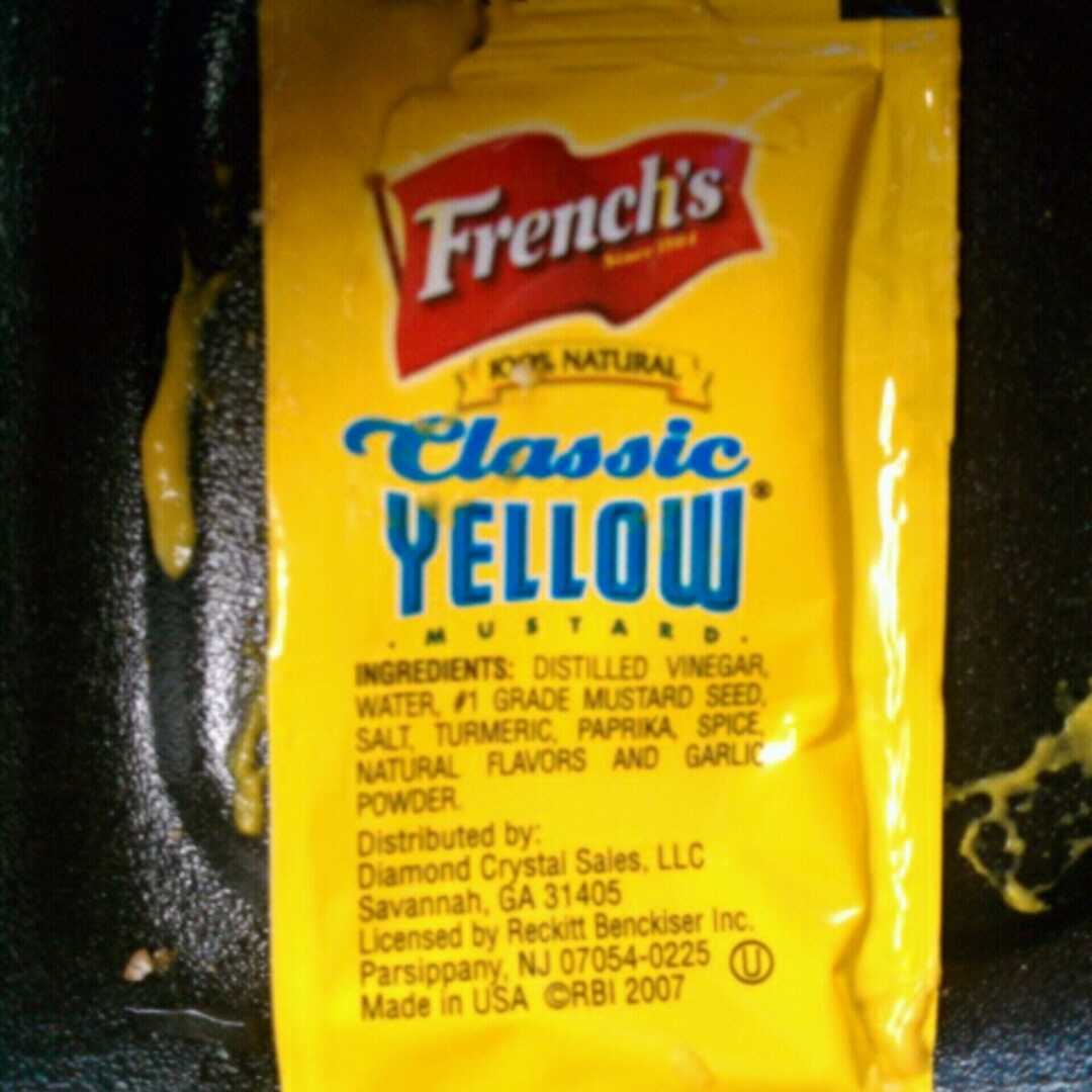 Five Guys French's Yellow Mustard