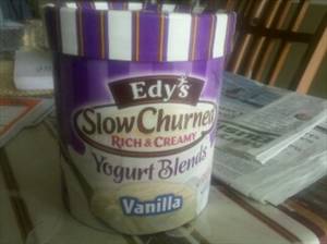 Edy's Slow Churned Yogurt Blends - Vanilla