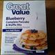 Great Value Blueberry Complete Pancake & Waffle Mix