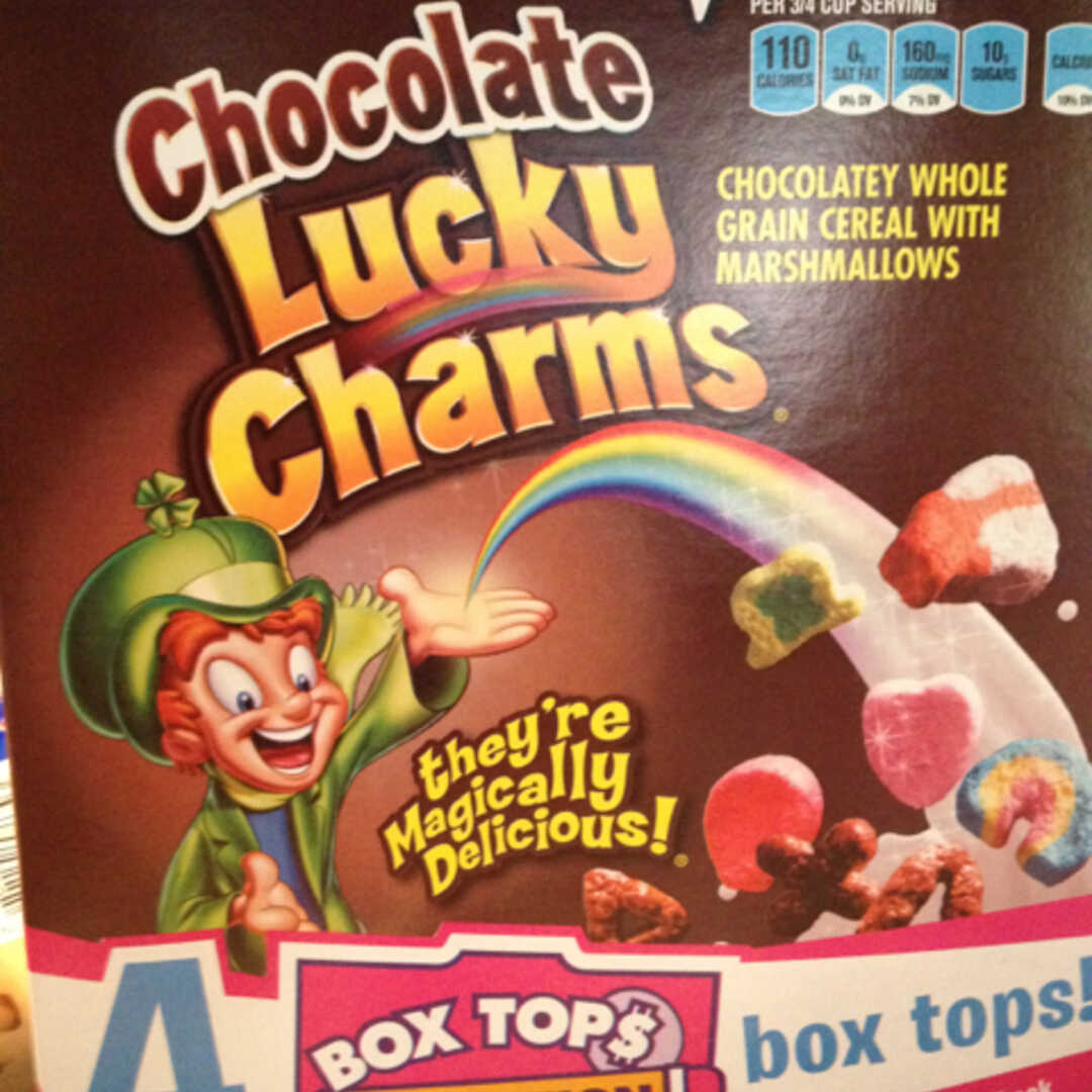 General Mills Chocolate Lucky Charms Cereal