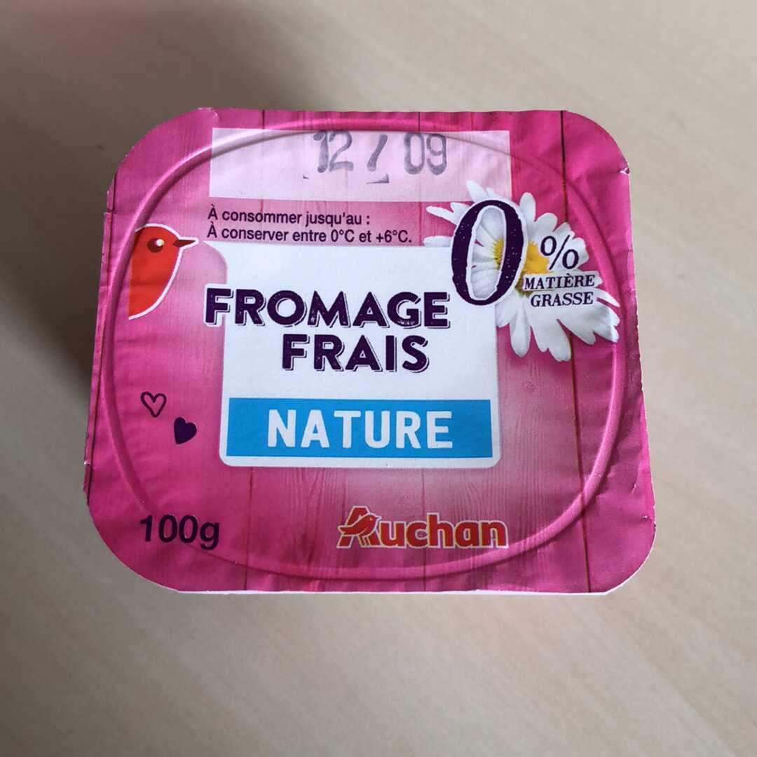 Auchan Fromage Frais 0%