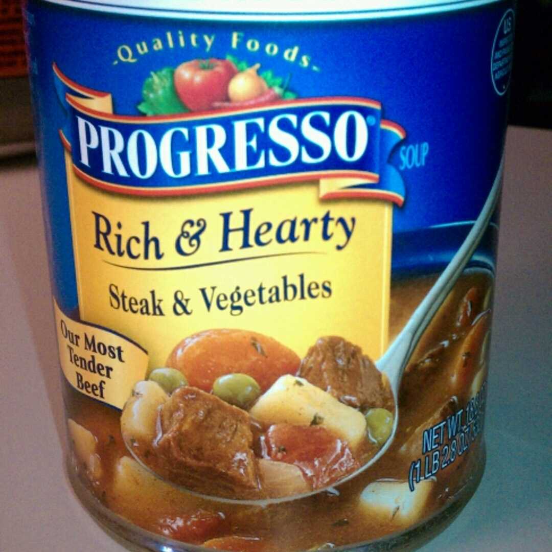 Progresso Rich & Hearty Sirloin Steak & Vegetables Soup