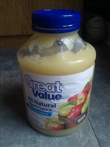 Great Value Natural Apple Sauce