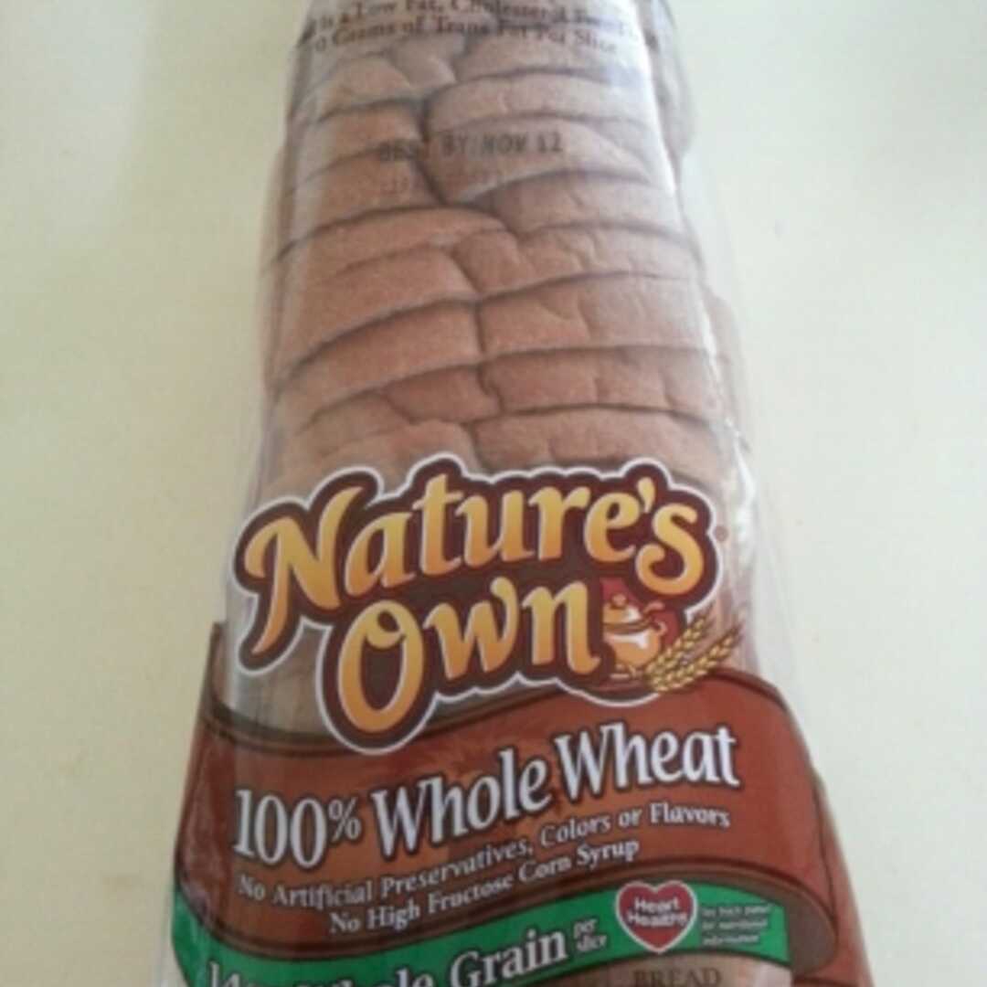 Nature's Own 100% Whole Wheat Sliced Bread