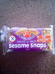 Golden Days Sesame Snaps