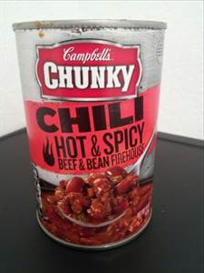 Campbell's Chunky Chili Hot & Spicy Beef & Bean Firehouse