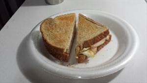 Jack in the Box Egg White & Turkey Sandwich