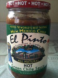 El Pinto Hot Green Chile Sauce
