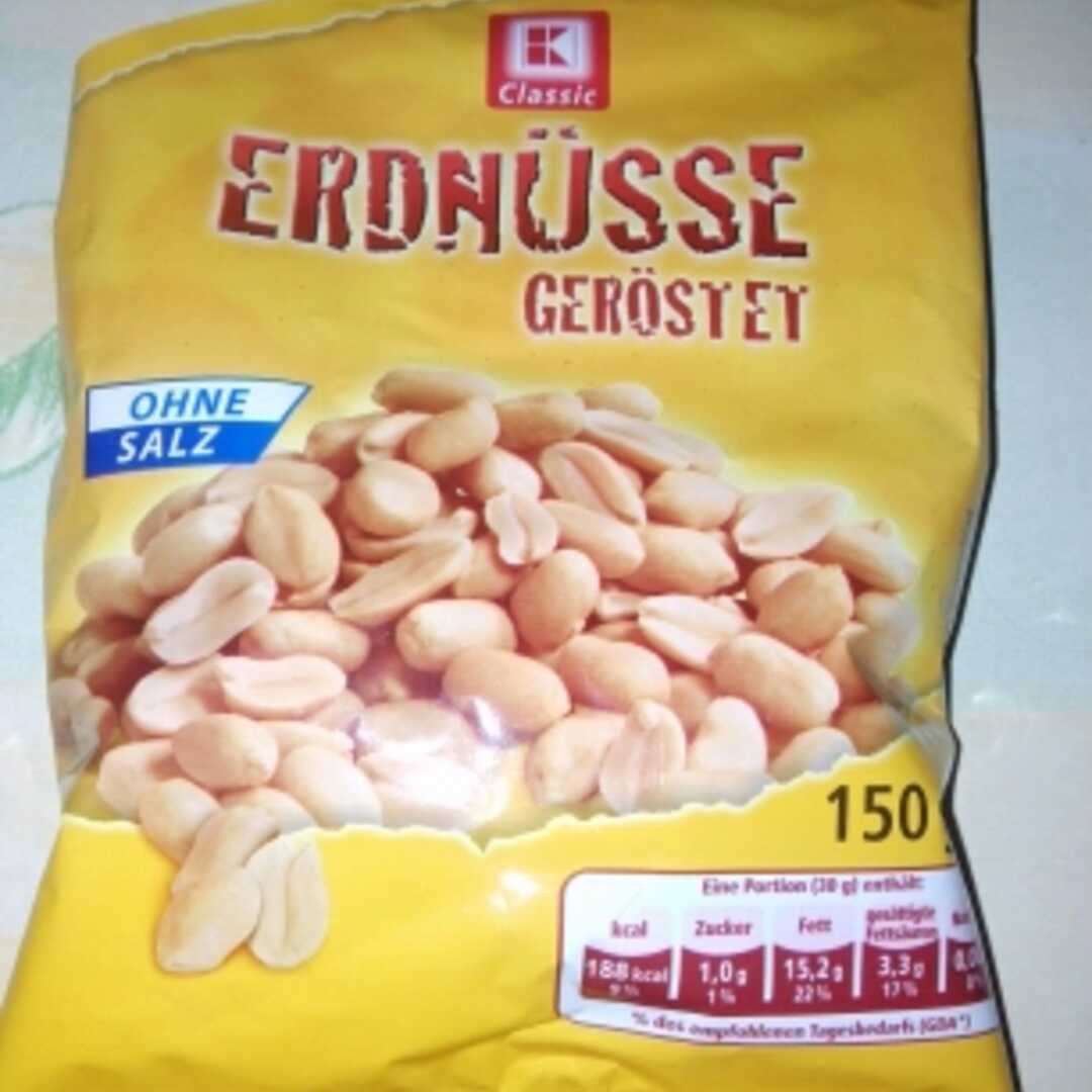 Trocken Geröstete Erdnüsse (Ungesalzen)