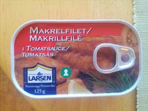 Larsen Makrillfilé i Tomatsås
