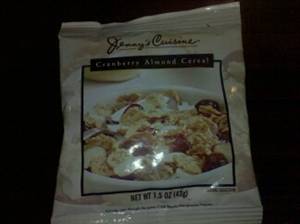 Jenny Craig Cranberry Almond Cereal