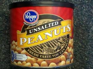 Kroger Unsalted Peanuts