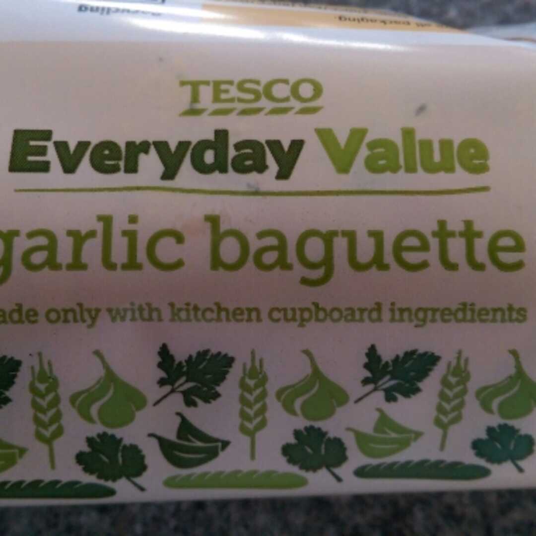 Tesco Value Garlic Baguette