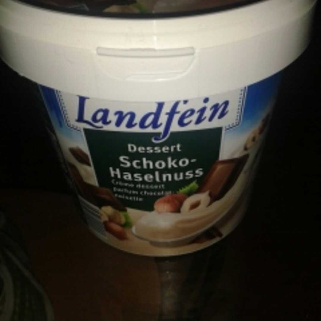 Landfein Schoko-Haselnuss Dessert