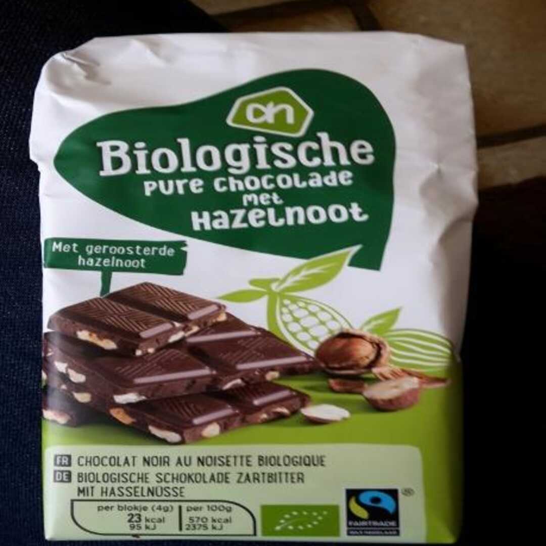 AH Biologisch Pure Chocolade met Hazelnoot