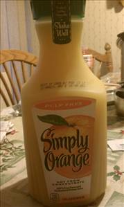 Simply Orange Orange Juice (Pulp Free)