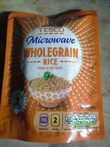 Tesco Wholegrain Microwave Rice