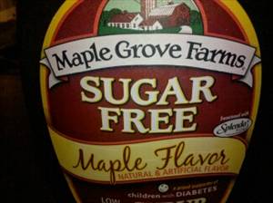 Maple Grove Farms Cozy Cottage Sugar Free Low Calorie Syrup