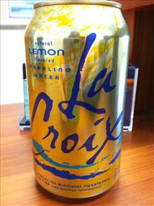 La Croix Lemon Flavored Sparkling Water