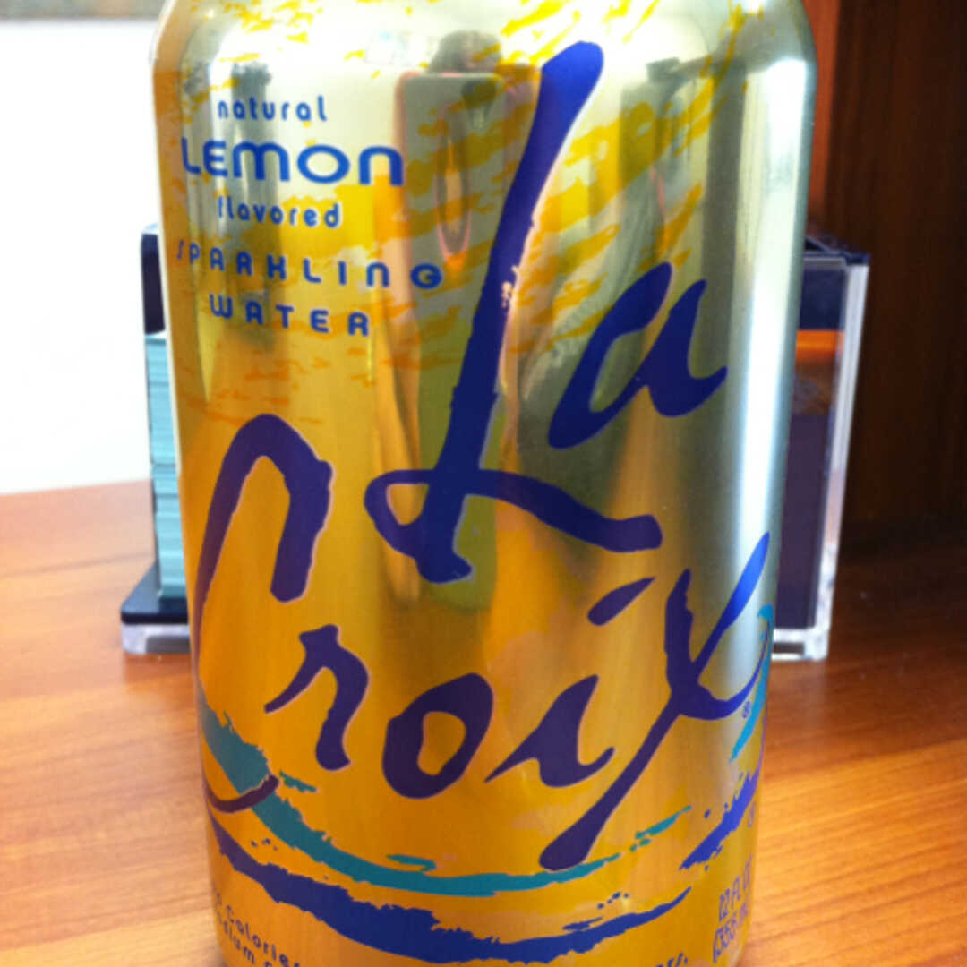 La Croix Lemon Flavored Sparkling Water