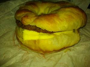 Burger King Sausage, Egg, & Cheese Croissan'Wich
