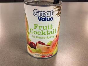 Great Value Fruit Cocktail in Heavy Syrup