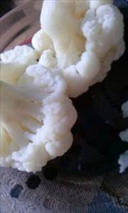 Cooked Cauliflower (from Fresh, Fat Not Added in Cooking)