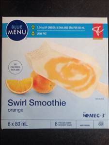 President's Choice Blue Menu Swirl Smoothie Orange