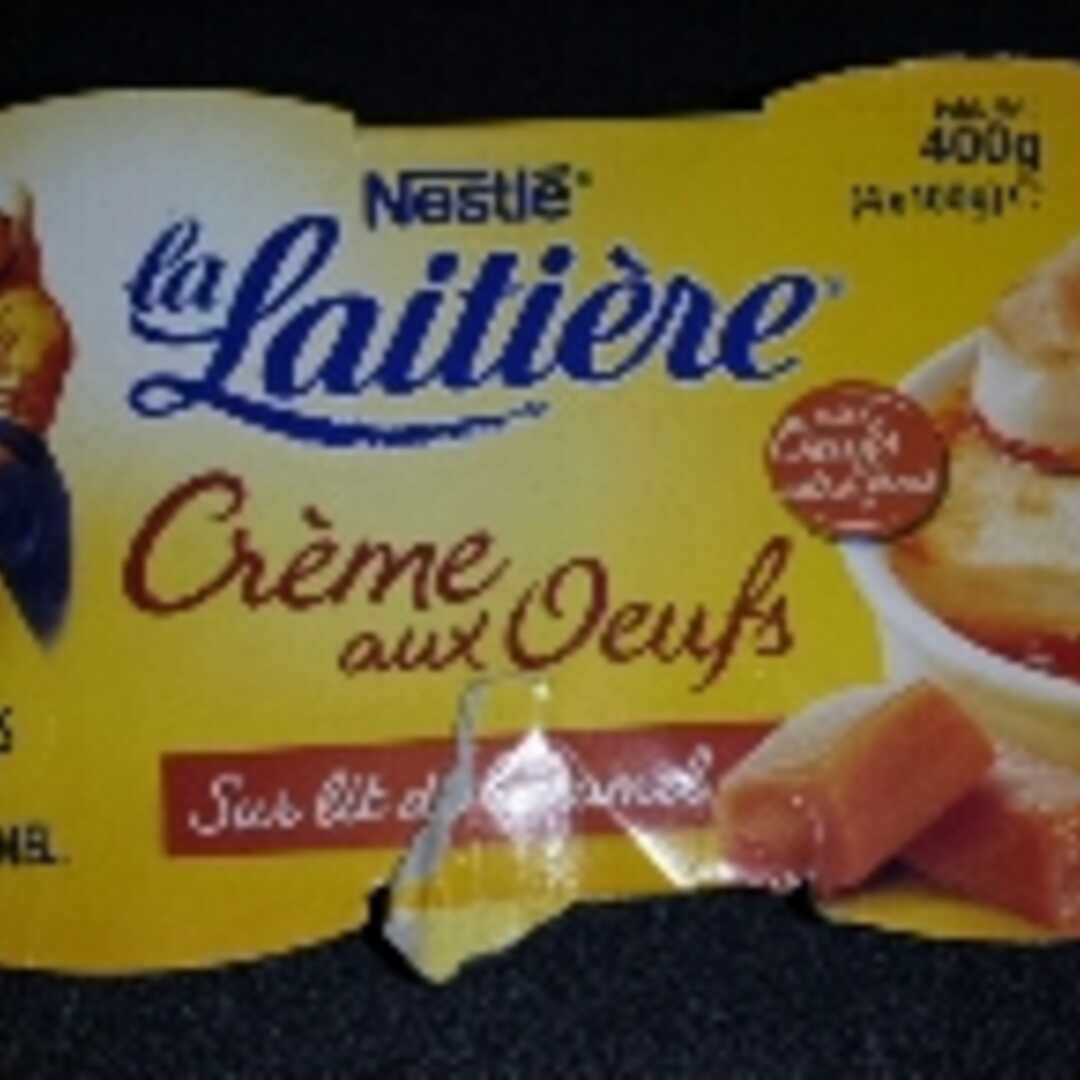 La Laitière Crème aux Oeufs sur Lit de Caramel