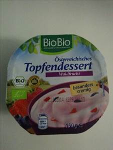 BioBio Topfendessert Waldfrucht