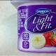 Dannon Light & Fit Yogurt - Strawberry & Banana