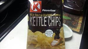 Circle K Sea Salt & Cracked Pepper Kettle Chips
