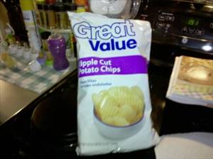 Great Value Ripple Cut Potato Chips