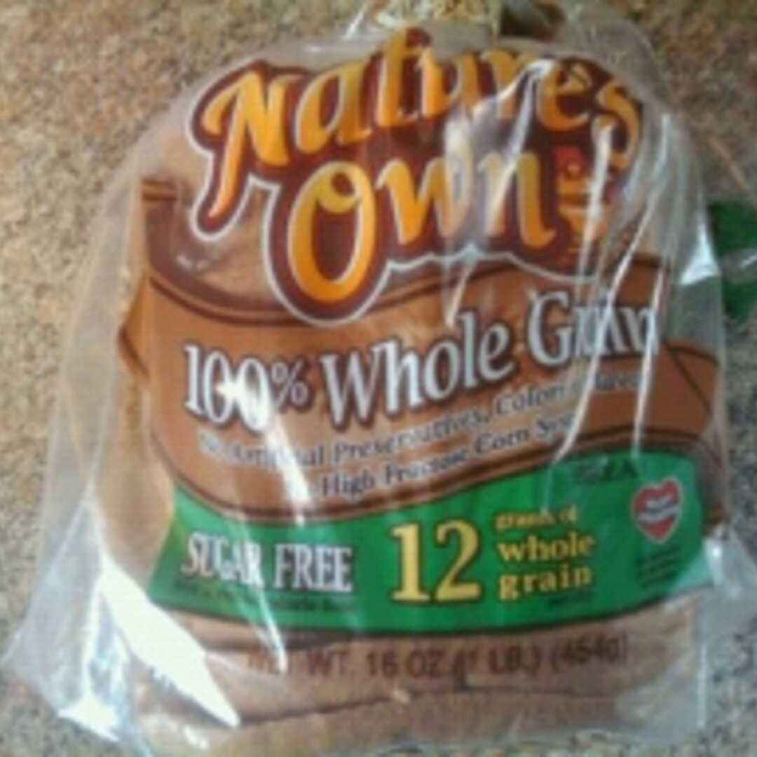 Nature's Own 100% Whole Grain Sugar Free Bread