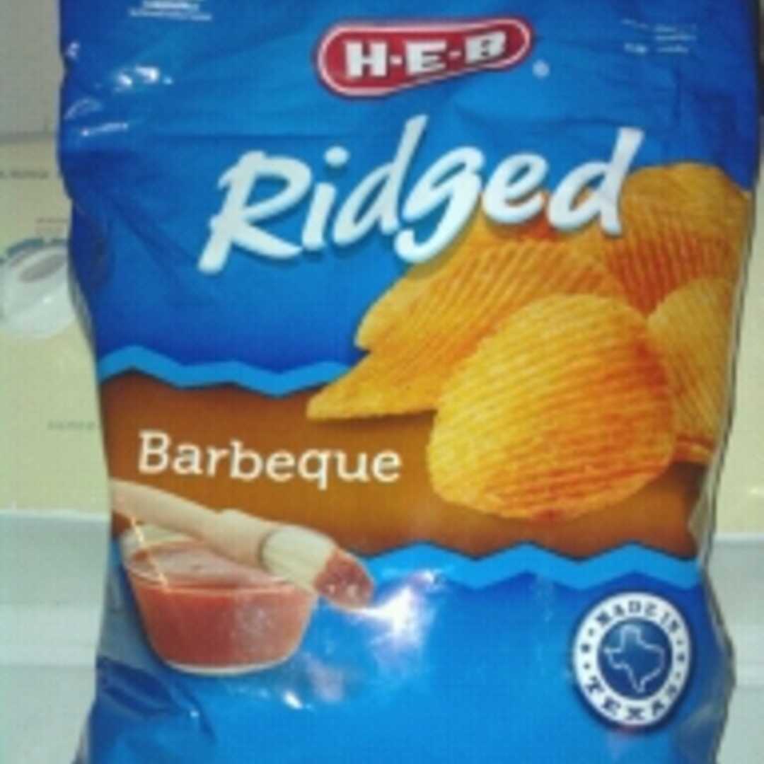 HEB Ridge Bar-B-Q Potato Chips