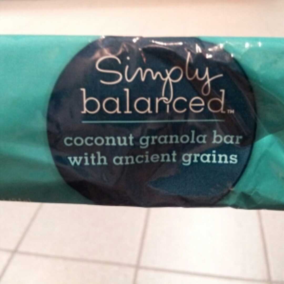 Simply Balanced Coconut Granola Bar with Ancient Grains