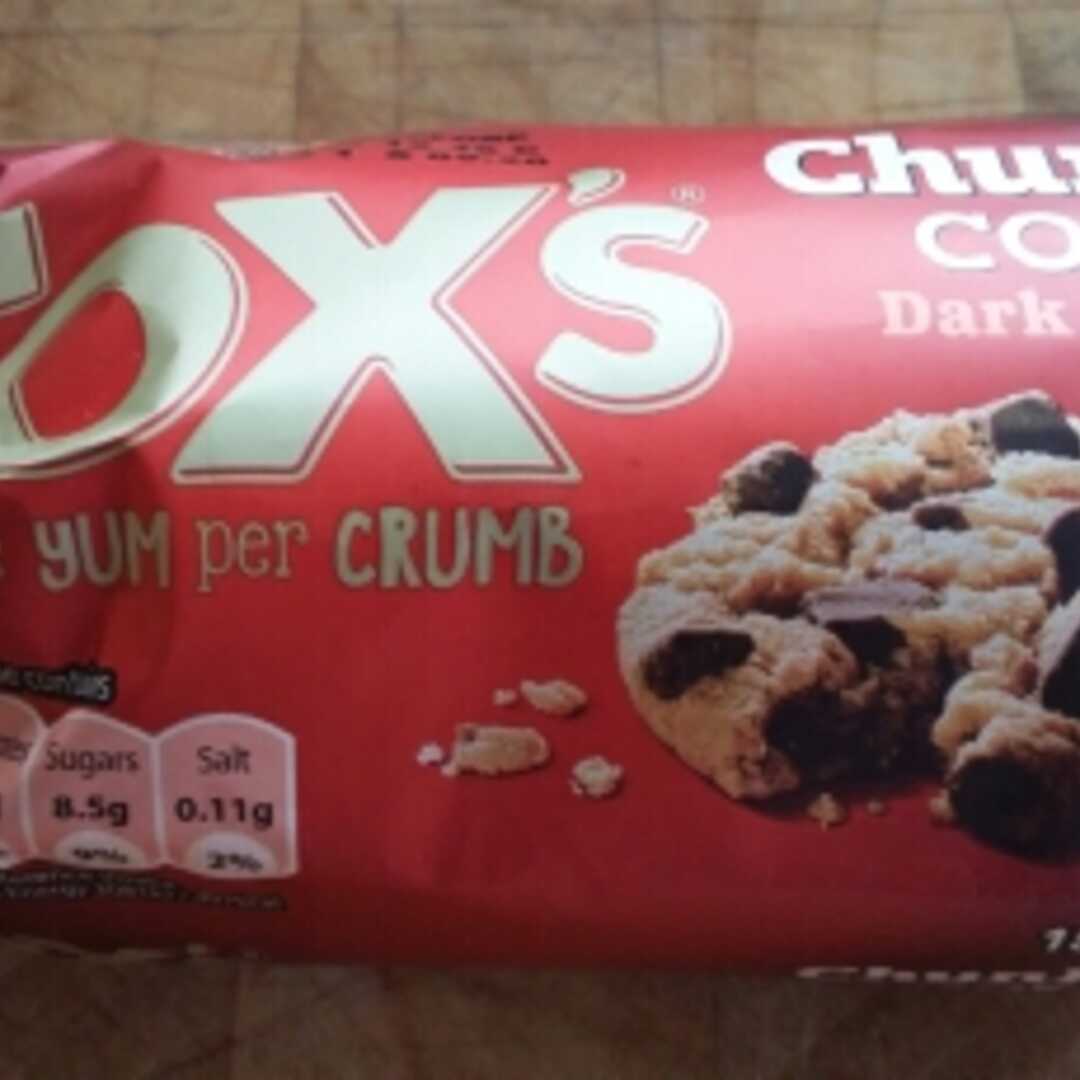 Fox's Chunkie Dark Chocolate Cookies