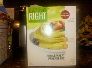Eating Right Whole Wheat Pancake Mix