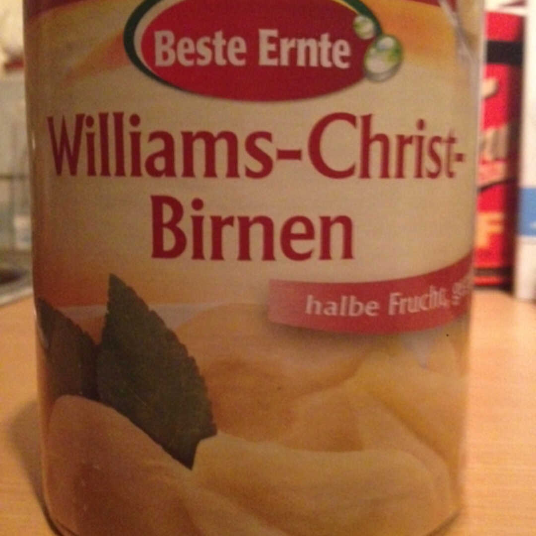 Beste Ernte Williams-Christ-Birnen