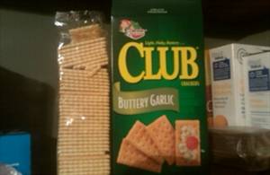 Keebler Buttery Garlic Club Crackers