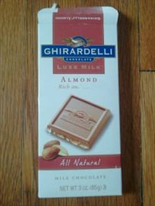 Ghirardelli Luxe Milk Almond Chocolate