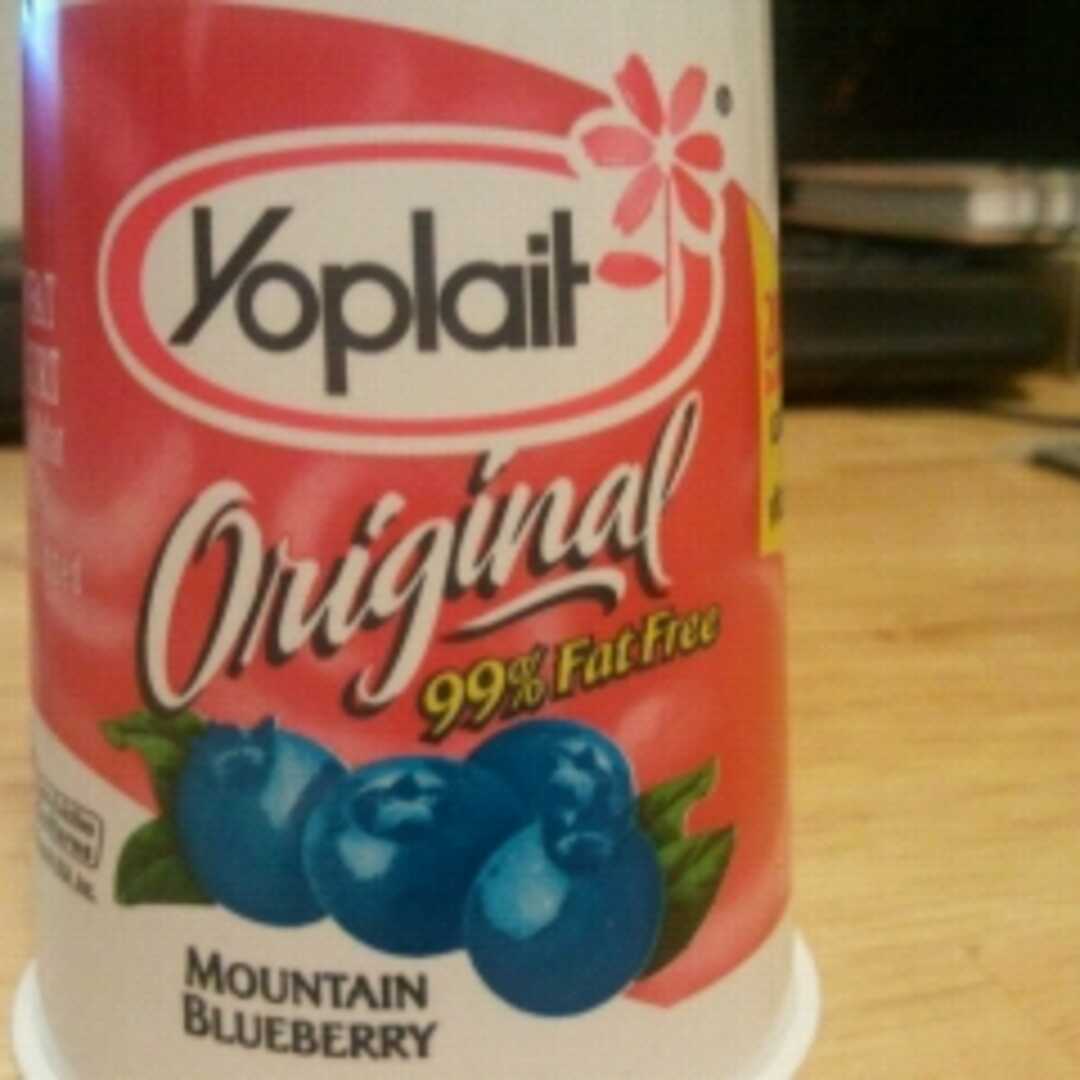 Yoplait Original 99% Fat Free Yogurt - Mountain Blueberry