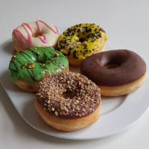 Donuts met Suiker Topping of Geglazuurd