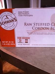 Schwan's Stuffed Chicken Cordon Bleu